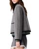 Maje Maje Gardenia Wool Blend Double Faced Short Coat - 4