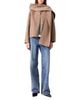 Maje Maje Genest Wool Blend Hooded Scarf Short Coat - 2