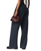 Maje Maje High Rise Wide Leg Pants - 3