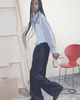 Maje Maje High Rise Wide Leg Pants - 6