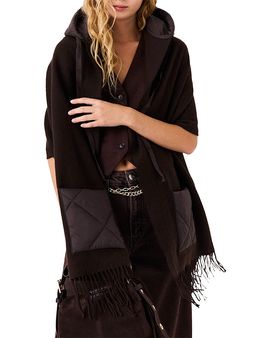 Maje Maje Hooded Wool Scarf