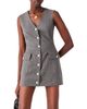 Maje Maje Iendra Jewel Button Romper - 3