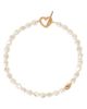 Maje Maje Imitation Pearl Choker Necklace, 15.7 - 1