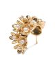 Maje Maje Imitation Pearl Flower C Hoop Earrings - 3