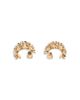 Maje Maje Imitation Pearl Flower C Hoop Earrings - 5