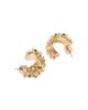 Maje Maje Imitation Pearl Flower C Hoop Earrings - 6