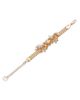 Maje Maje Imitation Pearl Flower Statement Bracelet - 3