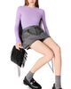Maje Maje Ipernolus Rhinestone Pinstriped Skort - 6
