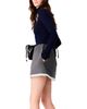 Maje Maje Jeandra Lace Trim Mini Skirt - 4