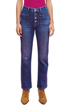 maje maje Jeans with button fly