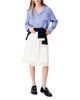 Maje Maje Jentelle Lace Hem Skirt - 2