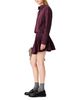 Maje Maje Joleon Rhinestone Trim Tiered Flared Skirt - 4