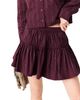 Maje Maje Joleon Rhinestone Trim Tiered Flared Skirt - 5