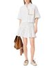 Maje Maje Jolims Cotton Button Front Mini Skirt - 2
