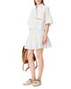 Maje Maje Jolims Cotton Button Front Mini Skirt - 4