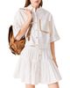 Maje Maje Jolims Cotton Button Front Mini Skirt - 5