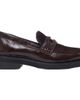 maje maje Leather and suede loafers - 1