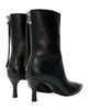 maje maje Leather Ankle Boots - 5
