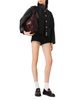 Maje Maje Leather Funnel Neck Jacket - 2