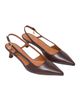 maje maje Leather slingbacks - 2
