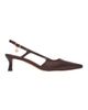 maje maje Leather slingbacks - 3