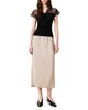 Maje Maje Liliona Lace Yoke Jersey Top - 2