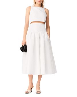 Maje Maje Lipalace Embellished Crop Top