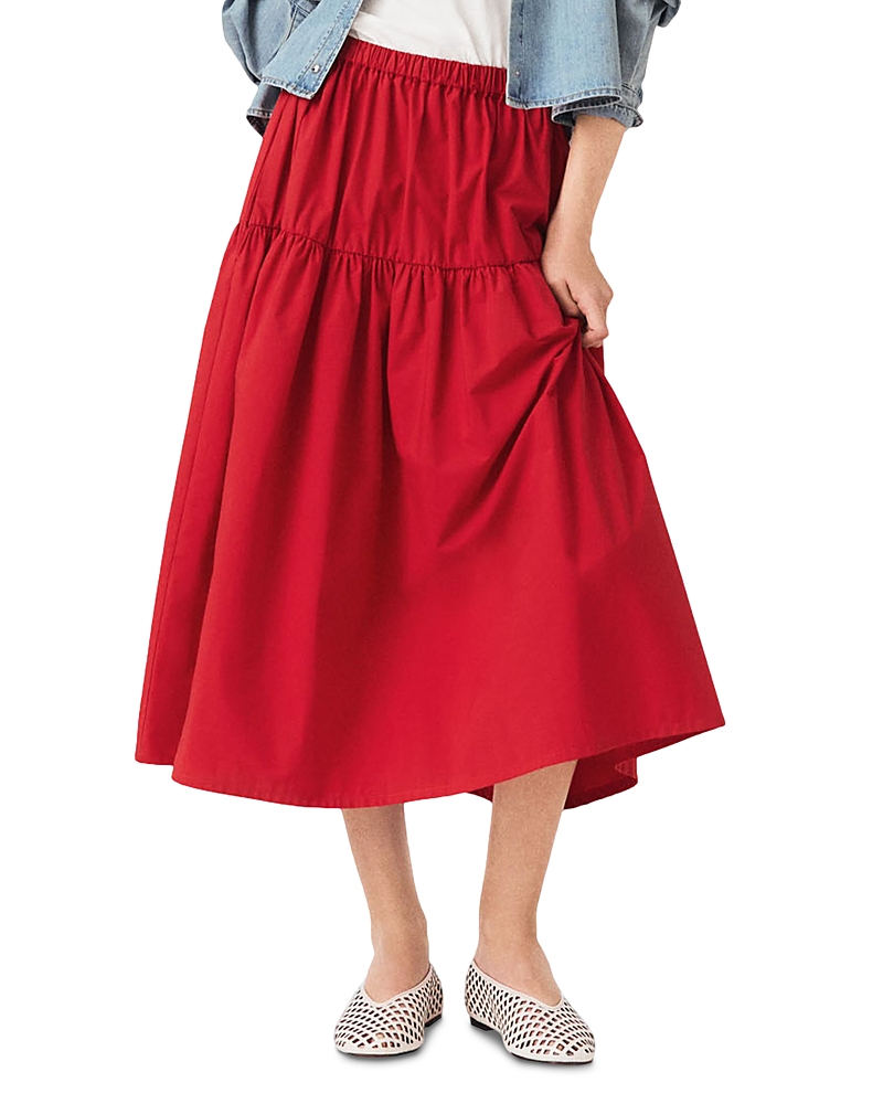 Maje Maje Long Gathered Skirt