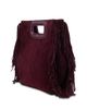 Maje Maje M Fringed Suede Crossbody Bag - 4