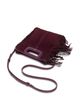 Maje Maje M Fringed Suede Crossbody Bag - 6