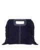 Maje Maje M Stitched Suede Crossbody Bag - 1