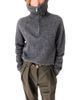 Maje Maje Marjory Yak Blend Zip Neck Sweater - 1