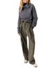Maje Maje Marjory Yak Blend Zip Neck Sweater - 5
