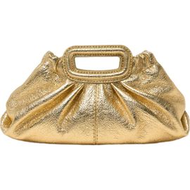 maje maje Metallic leather Milpli mini Clutch