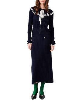 Maje Maje Migna Layered Cape Cardigan
