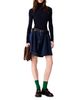 Maje Maje Milko Wool Blend Ribbed Turtleneck Sweater - 2