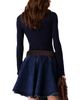 Maje Maje Milko Wool Blend Ribbed Turtleneck Sweater - 3