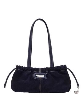 Maje Maje Milpli Gazette Suede Tote