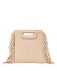 Maje Maje Mini M Topstitched Fringe Leather Crossbody - 1