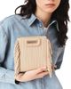 Maje Maje Mini M Topstitched Fringe Leather Crossbody - 3
