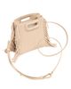 Maje Maje Mini M Topstitched Fringe Leather Crossbody - 6