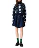 Maje Maje Mirgy Wool Rhinestone Argyle Sweater - 2