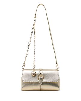 Maje Maje Miss M Metallic Leather Shoulder Bag