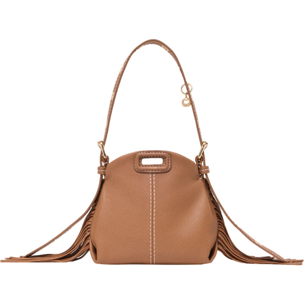 maje maje Miss M micro stitched leather bag