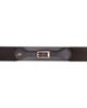 maje maje Mixed suede and leather corset belt - 1