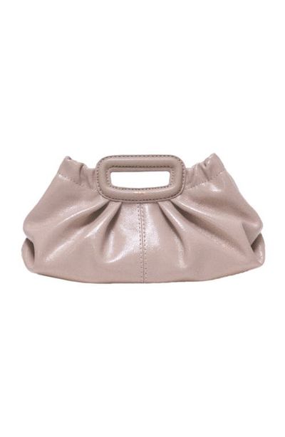 maje maje Naplak leather Milpli mini Clutch