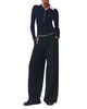 Maje Maje Padeiry Tweed Wide Leg Pants - 2