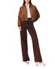 Maje Maje Pantinbrown Mid Rise Bootcut Jeans in Brown - 2
