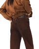 Maje Maje Pantinbrown Mid Rise Bootcut Jeans in Brown - 6