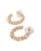 Maje Maje Pave Twist Hoop Earrings - 4